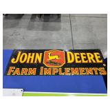 John Deere Repop Metal Sign