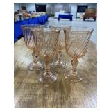Set of pink glasses (20)
