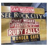 Paper Location Signs-All Appear to be Good