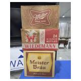 Vinatge Paper Beer Boxes