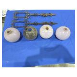 Vinatge Lightening Rod Globes & Weather Vains