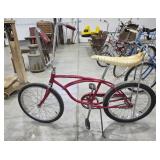 Red Original Schwinn Stingray Bicycle
