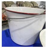 Porcelain Glazed Bucket