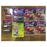 Assorted Johnny Lightning Corvettes