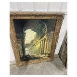 Large Oil on Canvas Painting