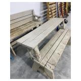 Picnic Table & Bench Set