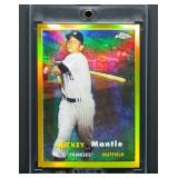 2009 Topps Chrome (1957) Mickey Mantle Gold