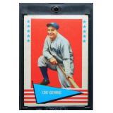 1961 Fleer Baseball Greats Lou Gehrig - EX