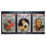1961 Topps High Number All Star Lot of 3 Cards