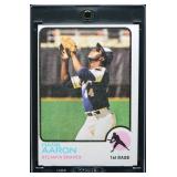 1973 Topps Hank Aaron - Sharp/Clean Card - EXMT