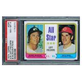 1974 Topps All Star Left Fielders Pete Rose