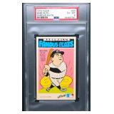 1972 Fleer Famous Feats Babe Ruth - PSA 6