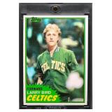 1981-82 Topps Larry Bird - Very Sharp/Clean High