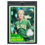 1981-82 Topps Larry Bird - Very Sharp/Clean High