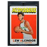 1971-72 Topps Lew Alcindor (Kareem Abdul Jabbar)