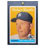 1958 Topps Mickey Mantle - Sharp Mid Grade Card