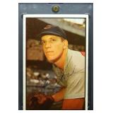 1953 Bowman Color Joe Nuxhall - Signed