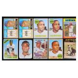 1966-1975 Topps Joe Morgan Lot of 10 Cards