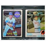 1969 & 1973 Topps Nolan Ryan Lot of 2 Cards