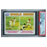 1977 Topps World Series Johnny Bench & Joe Morgan