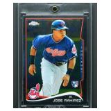 2014 Topps Chrome Jose Ramirez Rookie Card