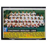 1956 Topps Cincinnati Reds Team Card
