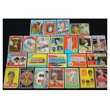 1950's - 1970's Baseball Star Lot of 23 Cards