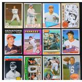 1950's - 1980's Baseball Star Lot of 12 Cards