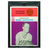 1961-62 Fleer Bob (Slick) Leonard - EXMT to EX