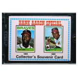 1974 O-PEE-CHEE Hank Aaron - Sharp/Clean Card