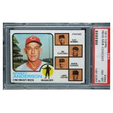 1973 Topps Sparky Anderson - PSA 8