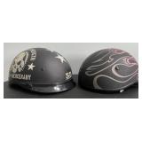 Kirk and Deb's Personal Motorcycle Helmets