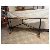 Maple Live Edge Table