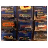 9 Hot Wheels: Recycling Truck, T-Bucket, Purple