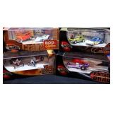4 Hot Wheels car sets: Cool & Custom, Fuel
