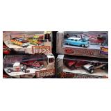4 Hot Wheels car sets: Custom Classic Trucks,