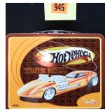 Hot Wheels Metal lunch box with thermos and