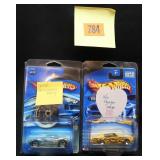 2 Error Hot Wheels: Chrome Burnez with backward