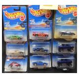 9 Hot Wheels various series: Speed Blaster,