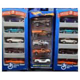 3 Hot Wheels Gift packs: Harley-Davidson, General