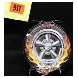 mini Hot Wheels lunch tin with chocolate