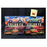 4 Hot Wheels Color FX sets