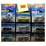 9 Hot Wheels various series: Fire Eater,