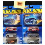2 Hot Wheels Blue Book 2002 Collection with