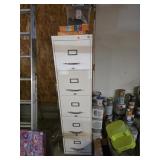 5 Drawer Filing Cabinet & Office Supplies