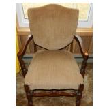 Padded Straight Chair