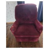 Cloth Covered Recliner