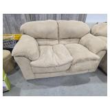 Cloth Covered Loveseat