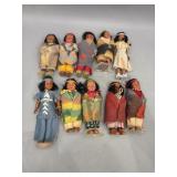 Native American Skookum Dolls