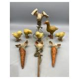 Paper Mache Easter Decor